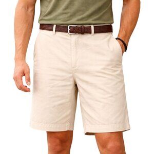 NWT Bills Khakis Mens Parker Shorts Size 40 Corduroy Standard Fit Yellow Casual